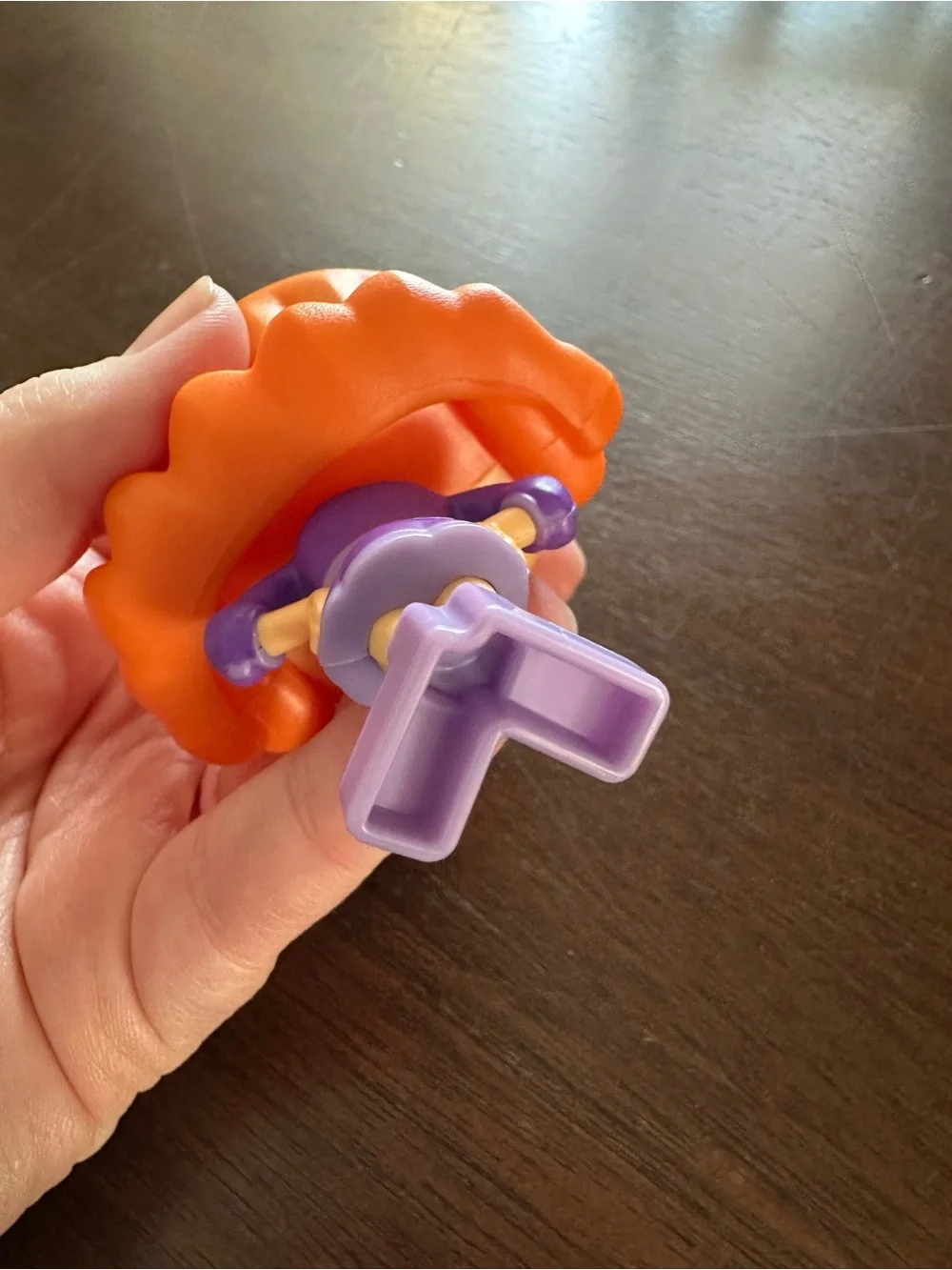 Orange & Purple Kids Character Figurine Toy